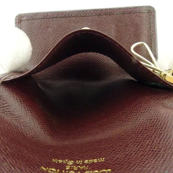 Louis Vuitton key case Taiga Leather Authentic used F1613 - Picture 7 of 7